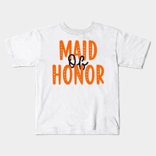 Maid of Honor Kids T-Shirt